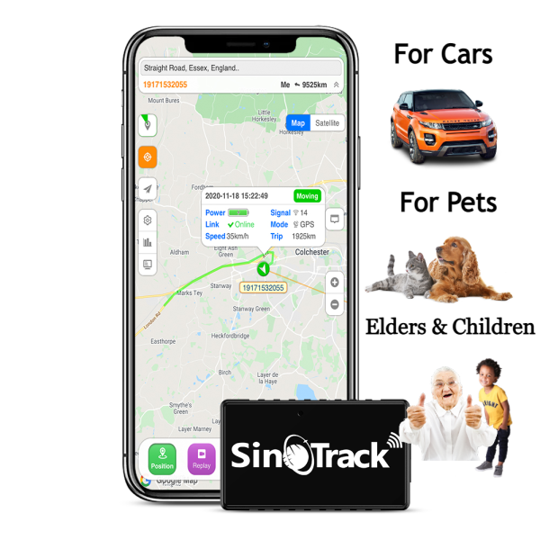 GPS Tracker for Cars, Pets and Persons